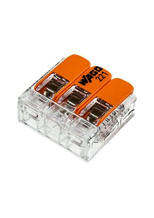 221-413, клемма 3-проводная 0.14-4.0мм