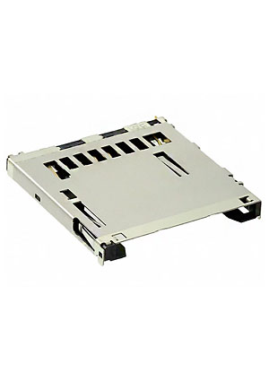 DM1B-DSF-PEJ(82), разъем для SD карты памяти угл. 0.5А SMT