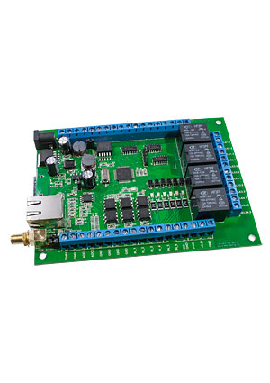 LAURENT-2G, KIT MP718GSM/LAN управляемый модуль 4реле/6IN/12OUT/2АЦП/