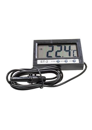 ST-2 (TC-4) КОМПАКТНЫЙ ВСТРАИВАЕМЫЙ ТЕРМОМЕТР-ЧАСЫ