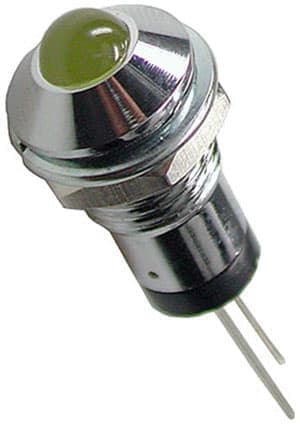 L-610Y, Светодиод с держателем желтый d=8.5мм