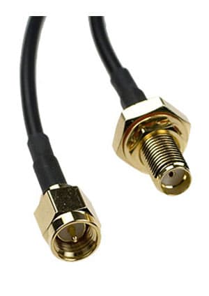 SMA-M/SMA-F2, CAB SMA-M/SMA-F RG-174 SMA 2M