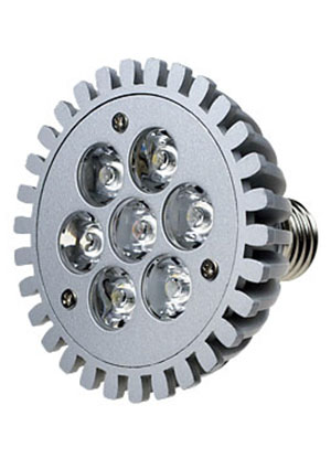 FEX162 E27, 7x1W 220В лампа светодиодная, цвет теплый белый