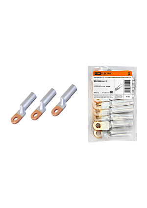 SQ0528-0011, Наконечник DTL-240 медно-алюминиевый кабельный