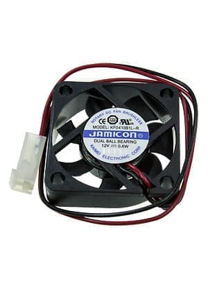 Вентилятор  12В,  40х40х10мм KF0410B1L (подшипник)