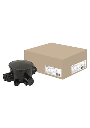 SQ1401-1101, Коробка электромонтажная КЭМ 2-660-3 ОП D95 мм IP65, 3-х рожк. (карболит)