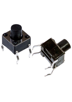 0670HIM-130G-G, кнопка тактовая 6х6 h=7мм (аналог TS-A3PS-130 SWT6)