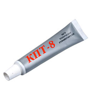 КПТ-8 ПАСТА ТЕПЛОПРОВОДНАЯ 17Г. ТЮБИК ПЛАСТИК (ТЕРМОПАСТА)