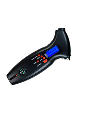 ADD628, мультитул--компрессометр+фонарик+компас+нож+глубиномер