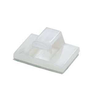 07-2317 ПЛОЩАДКА ПОД ШЛЕЙФ 17 ММ Х 12 ММ УПАКОВКА 100ШТ.БЕЛАЯ