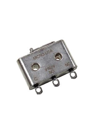 1HM1, SPDT; выв. под пайку; 12,7х6.35х20,3; герметичный