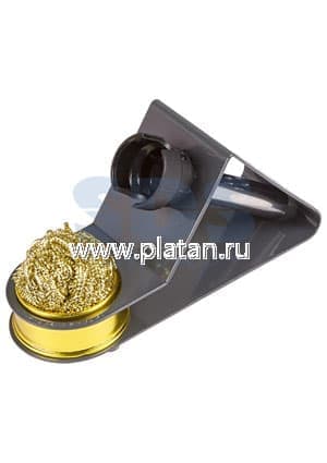 12-0309, Подставка под паяльник + стружка для очистки жала