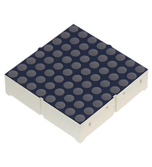 TA15-11GWA, матрица зеленая 8х8 высота 38мм ОА 16мКд