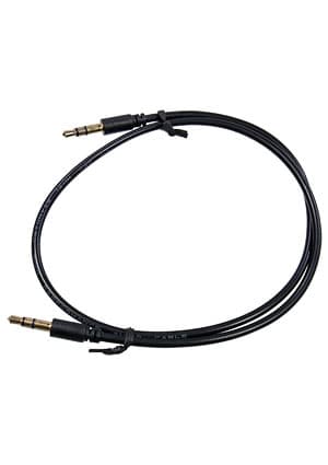 3-0015A-0.5, Шнур шт 3.5 st-шт 3.5 st plastic-gold, d=2,8 мм, 0.5 м