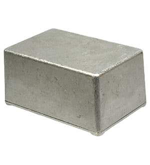 G0472 металлич., Корпус из алюминиевого сплава. Некрашеный