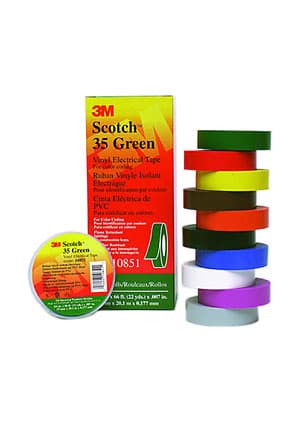 Scotch 35 purple, изолента высшего класса фиолетовая 19мм х 20м х0,18мм