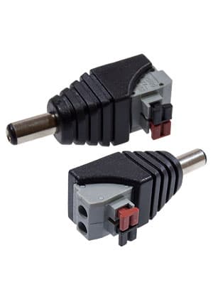 14-0314-2, разъем питания штекер 2.10х5.50 с быстрозажимной колодкой