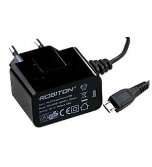 USB1000, Адаптер/блок питания, 1000мА с MICRO USB выходом, от сети