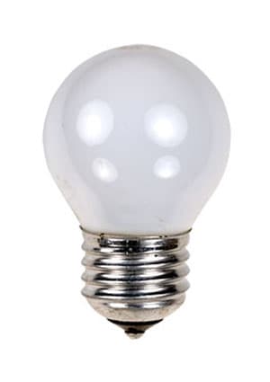 ЛАМПА  25ВТ  СФЕРИЧЕСКАЯ МАТОВОВАЯ  ЦОКОЛЬ E27
