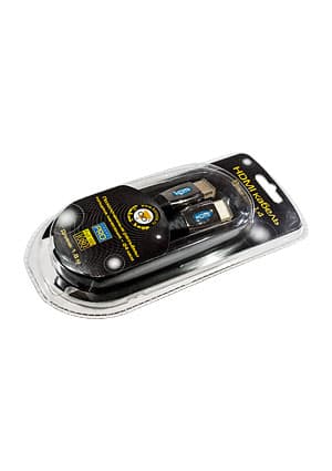 KCP-HDMI-1.8, Кабель HDMI, 1.8м, v1.4, 19M/19M,металл, поз.разъем, экран, арм.сетка