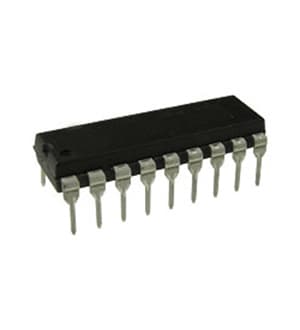 ULN2803A, Матрица из восьми транзисторов Дарлингтона, 500мА, 50В, DIP18