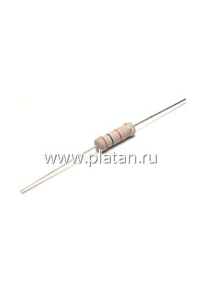 CF-100 (С1-4) 1 Вт,         1.1 Ом, 5%, Резистор углеродистый