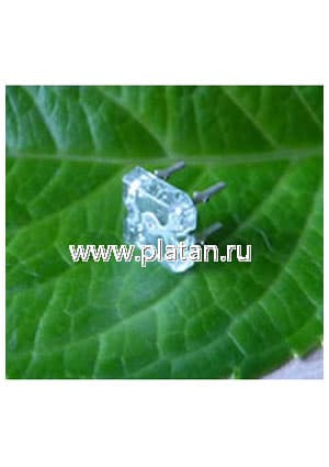 BL-FL7600UBC, Светодиод "Пиранья" синий 100" 2000мКд 470нМ (Ultra Blue)