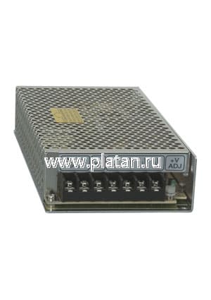 RS-150-12, AС-DC,в кожухе 150Вт, выход 12В/12.5A, рег. вых, 199*98*38