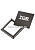 IRS2053MTRPBF, H/B driver 200В 300/900мА  MLPQ48(QFN7x7)