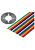3302-20/100SF, плоский цветной кабель 1.27мм 20 жил 31 м