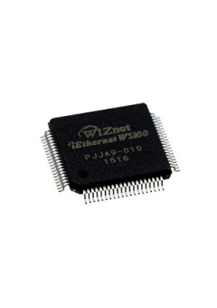 W5100, 80-LQFP (10x10), Интерфейс Ethernet