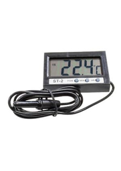 ST-2 (TC-4) КОМПАКТНЫЙ ВСТРАИВАЕМЫЙ ТЕРМОМЕТР-ЧАСЫ