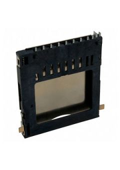 SD-RSMT-2-MQ, разъем SD карты угловой SMT шаг 2.5мм