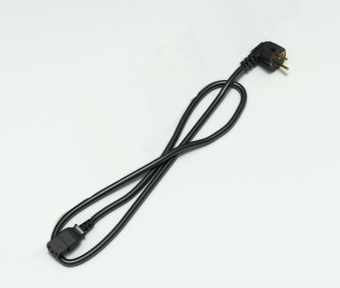 Шнур питания с заземлением IEC 60320 C13/Schuko, 10 А / 250 В (3 × 1,0), длина 3 м
