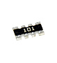 CAY16-100J4LF, 1206, Резисторная сборка SMD 1206 4 резисторов по 10Ом