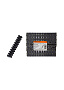 SQ0510-0033, Зажим винтовой ЗВИ-10 полипропилен 1,5-6мм2 12пар 100 С черный