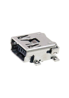 1734035-1, разъем USB 2.0 Mini B SMD
