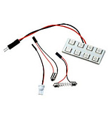 PCB-44*18-8SMD-Y-12V, свето диод для авто желт 4*2диода 3 перех