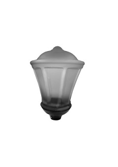 SQ0330-0821, Светильник НТУ 05-100-612 Монреаль IP54 (дымч. ПММА, основание 175, Е27)