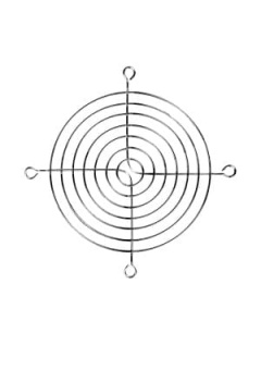 JL-110 решетка для вентилятора 110х110мм