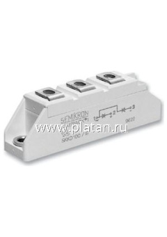 SKKD81/12, Диодный модуль 1200В 80А [A-10] (без крепежа)