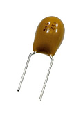 33UF 35V 20 P: 5.08MM, Конд.тант. 33 мкф х 35 в типE 20% выводной