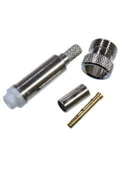 05-5002, Разъем FME, гнездо, обжим RG-174