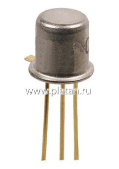 КТ203Б никель, Транзистор PNP малой мощности [металл]
