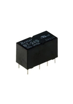 BT-24S 24VDC, реле 2 Form C 24В 30VDC/2A под пайку