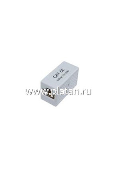 HYC-N01111 (NC-IC1A-E/WH), Проходной адаптер RJ45 (8P8C) CAT.5e гнездо-гнездо